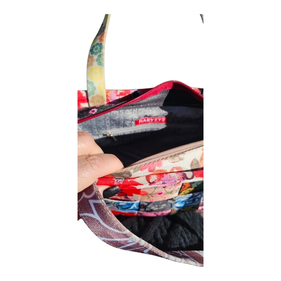Rare HARVEYS Seatbelt Patchwork Boxy Satchel - Picture 14 of 16